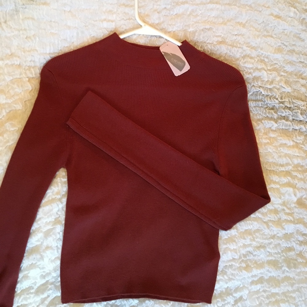 Mock Neck Sweater